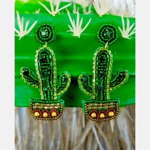 Bead seed earrings, light weight and beautiful!